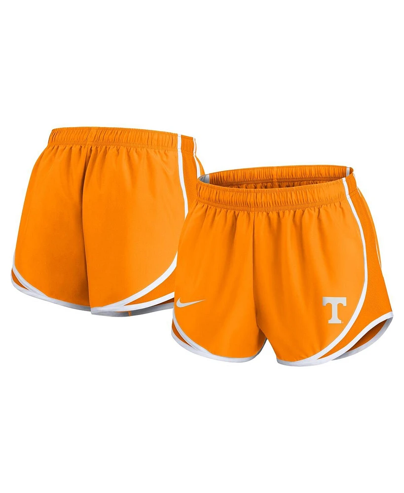 Nike Women's Tennessee Orange Tennessee Volunteers Primetime Tempo Performance Shorts