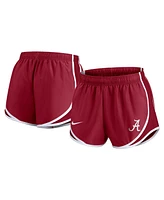 Nike Women's Crimson Alabama Tide Primetime Tempo Performance Shorts