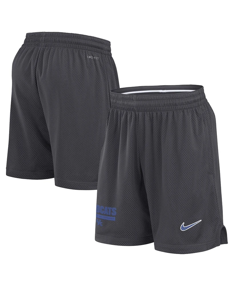 Nike Men's Anthracite Kentucky Wildcats 2024 Sideline Mesh Shorts