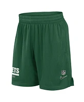 Nike Men's Green New York Jets 2024 Sideline Performance Mesh Shorts