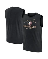 Nike Men's Black Florida State Seminoles Primetime Legend Lock Up Performance Muscle Tank Top