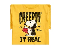 Hybrid Apparel Peanuts Vampire Mens Short Sleeve Tee