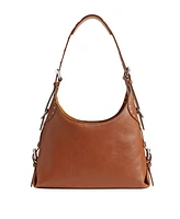 Coach Cargo Leather Shoulder Bag