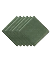 Design Imports Tonal Lattice Print Outdoor Napkin Set of 6