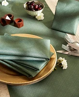 Design Imports Tonal Lattice Print Outdoor Napkin Set of 6