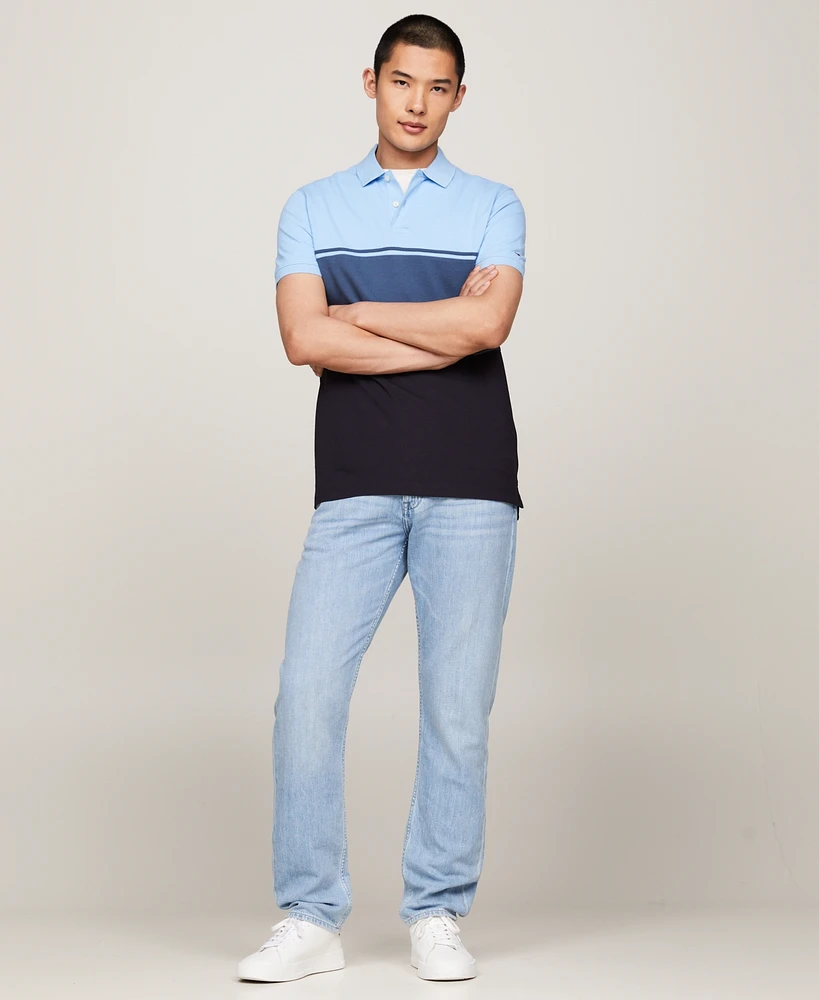 Tommy Hilfiger Men's Regular-Fit Colorblocked Polo Shirt