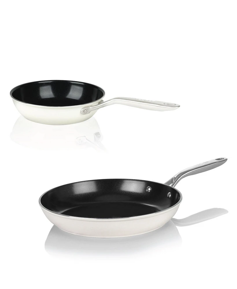 Techef - ValenCera - 8 and 12 Inch Frying Pan Set
