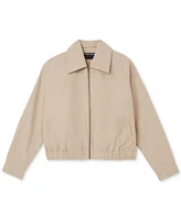 Frank and Oak Women's Ripstop Cotton Bomber Jacket