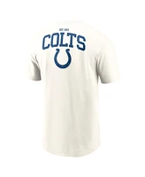 Nike Men's Cream Indianapolis Colts Blitz Essential T-Shirt