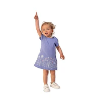 Mightly Toddler Girls Fair Trade Organic Cotton Short Sleeve Dresses 2-pack