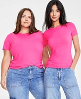 On 34th Women's Ribbed T-Shirt, Xxs-4X, Created for Macy's