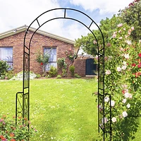 Streamdale Furniture Support Climbing Plants with Metal Garden Arch