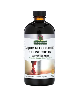 Nature's Answer Liquid Glucosamine Chondroitin Orange