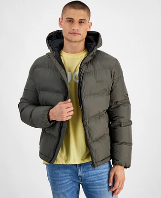 Hugo by Boss Men's Beazly2435 Slim-Fit Quilted Full-Zip Puffer Jacket