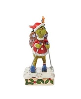 Jim Shore Grinch Skiing Figurine