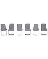 Tivie 6 Pc Dining Chair Set, Created for Macy's