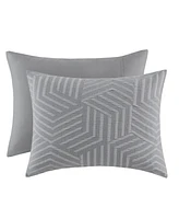 Urban Habitat Bentley 3-Pc. Matelasse Jacquard Duvet Cover Set