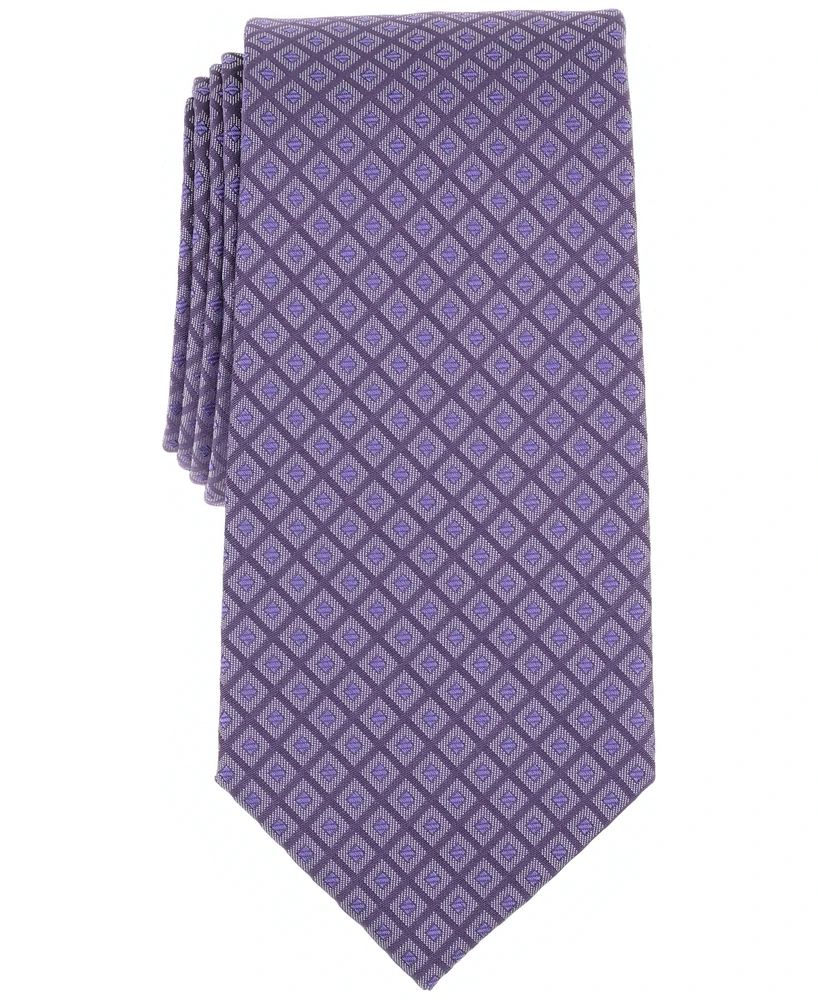 Michael Kors Men's Lionel Diamond-Pattern Tie