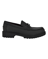 Guess Men's Dacto Lug Sole Slip On Dress Loafers