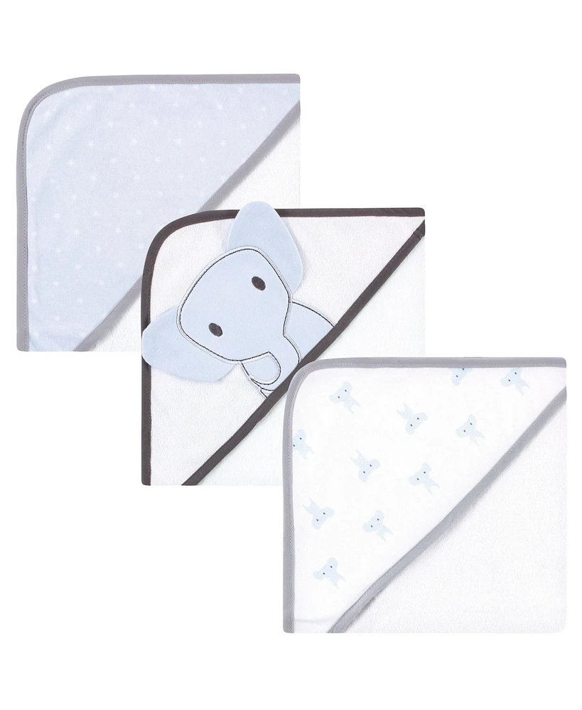 Hudson Baby Infant Boy Cotton Rich Hooded Towels