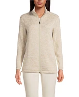 Lands' End Women's Sweater Fleece Jacket