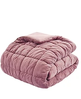 Intelligent Design Velvet Dream Puff -Pc. Comforter Set