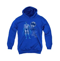 Dc Comics Boys Youth Night Life Pull Over Hoodie / Hooded Sweatshirt