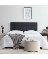Clara Clark Button Tufted Upholstered Headboard