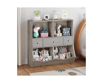 gaomon Non-woven drawer storage bookshelf