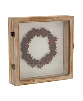 Slickblue Dried Fruit Wreath Shadow Box (Set of 2)