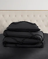 Juicy Couture Diamond Ruffle Piece Reversible Comforter Set