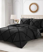 Juicy Couture Diamond Ruffle Piece Reversible Comforter Set