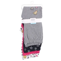 Hudson Baby Girls Cotton Leggings 4pk, Unicorn And Rainbows, 9-12 Months