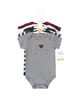 Hudson Baby Boys Cotton Bodysuits