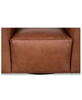 Rutherford Home Amalfy 48" Leather Swivel Chair