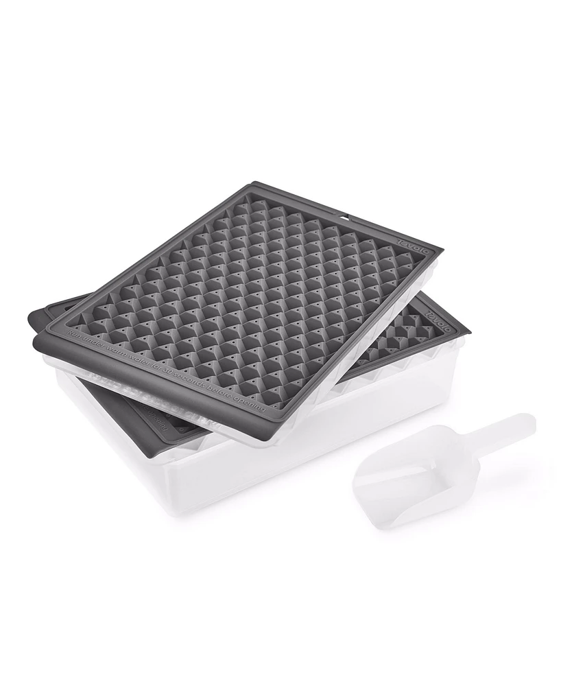 Tovolo Twist and Realease Mini Ice Mold Set with Tray and scoop