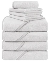 American Soft Linen Turkish Cotton Baby Hooded 8-Pc. Bath Towel Set