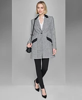 Karl Lagerfeld Paris Women's One-Button Blazer