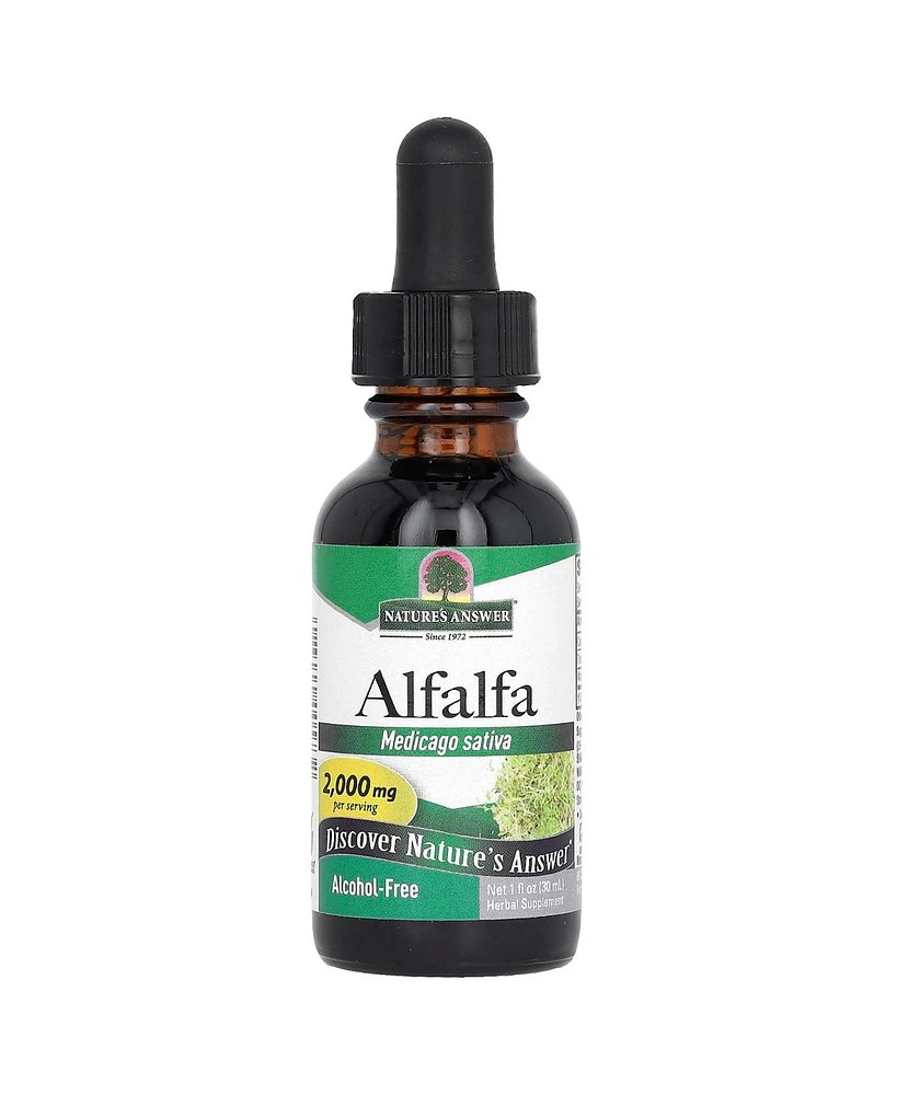 Nature's Answer Alfalfa Alcohol-Free 2 000 mg