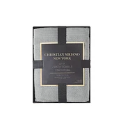 Christian Siriano Solid Bath Towel Set and Robe Gift Box