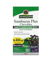 Nature's Answer Sambucus Plus Chewables Black Elderberry