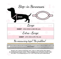 PoisePup Pet Dog Step-in Harness - Ocean Vibes