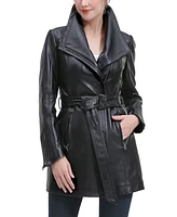 Bgsd Women's Patsy Leather Coat