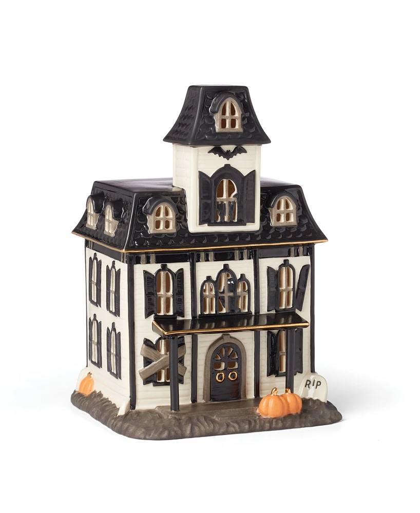 Lenox Classic Halloween Light-Up House Figurine