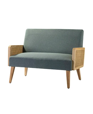 Hulala Home Parsa Modern Hand-built Arm Loveseat