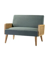 Hulala Home Parsa Modern Hand-built Arm Loveseat