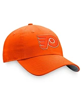 Fanatics Women's Orange Philadelphia Flyers Iconic Glimmer Adjustable Hat