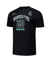 Nike Men's and Women's Sabrina Ionescu Black New York Liberty Rebel Edition Name Number T-Shirt