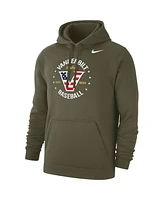 Nike Men's Olive Vanderbilt Commodores Baseball Military Appreciation Pullover Hoodie