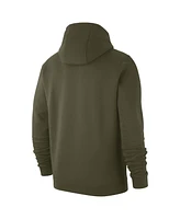 Nike Men's Olive Vanderbilt Commodores Baseball Military Appreciation Pullover Hoodie